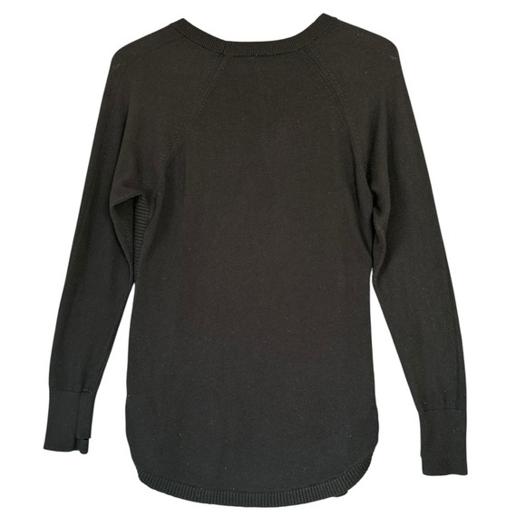 LULULEMON Hello Aloe Pullover Sweater Black Long Sleeve Thumbs Womens Size 10 - Picture 11 of 11